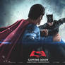 New Batman v Superman Quad Poster #1