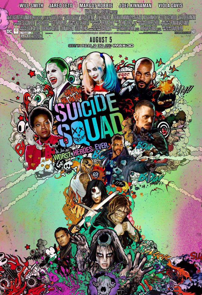 New Suicide Squad Poster