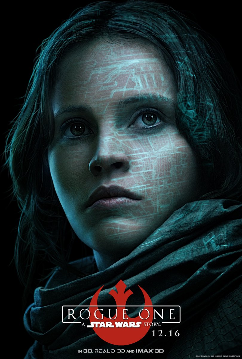 Jyn Erso Rogue One: A Star Wars Story Poster