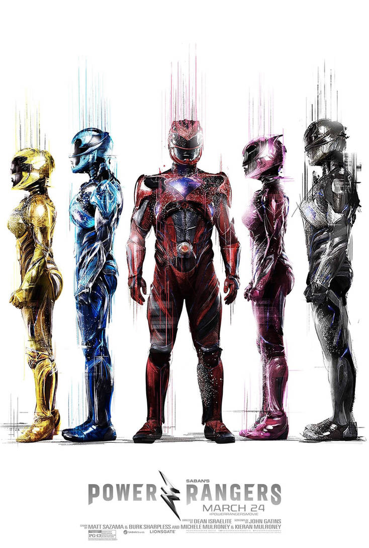 Power Rangers 2017 Redesign New Power Rangers (2017) Poster #1 by KingTChalla-Dynasty on DeviantArt