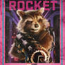 GOTG Vol. 2 Rocket Raccoon Poster