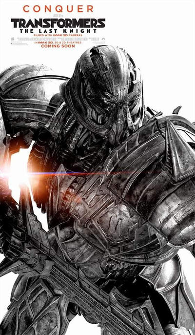 New Transformers: The Last Knight Megatron Poster by KingTChalla ...