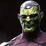 Captain Marvel Skrull #2 Concept Art
