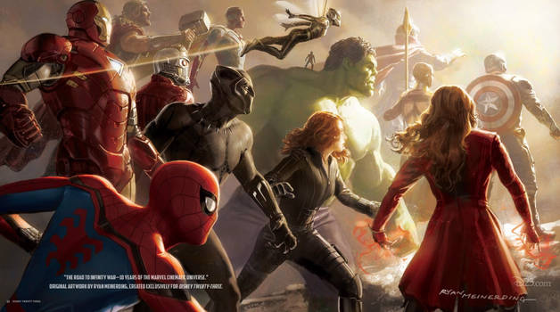 Avengers: Infinity War D23 Concept Art 