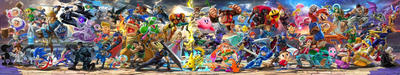 Official Super Smash Bros. Ultimate Roster Art by KingTChalla-Dynasty ...