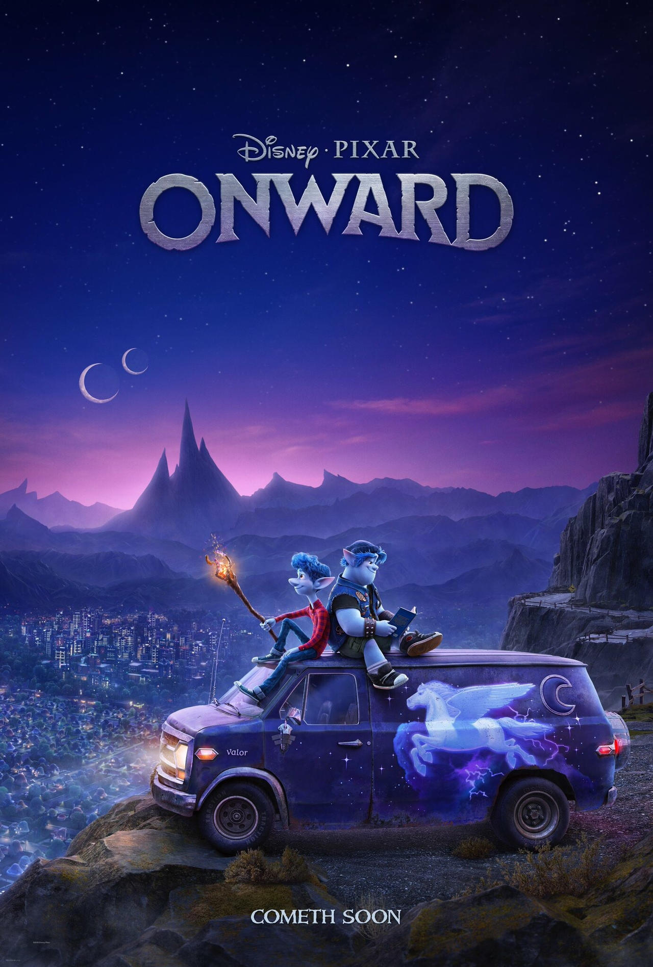 First Official Disney Pixars Onward Poster By KingTChalla Dynasty On first-official-disney-pixars-onward-poster-by-kingtchalla-dynasty-on