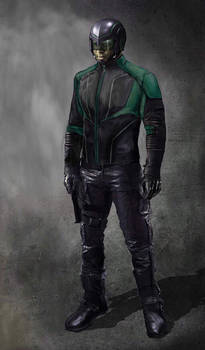 Official Arrow S8 Spartan Suit Concept Art