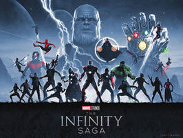 Official Marvel Studios The Infinity Saga Artwork