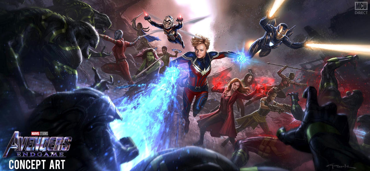 Female Avengers Unite Scene - AVENGERS 4: Endgame (2019) 