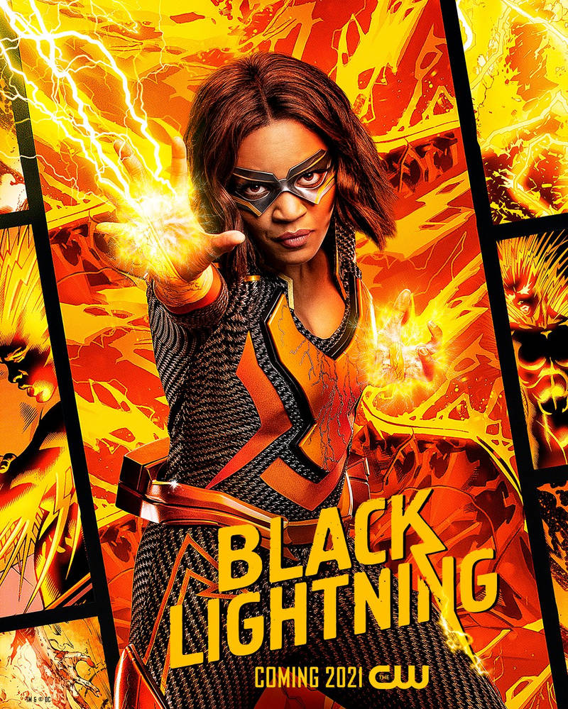 Official Black Lightning Season 4 Lightning Poster by KingTChalla ...