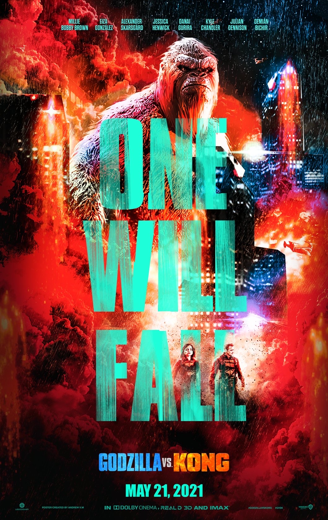 Godzilla Vs Kong Ccxp Poster 2 By Artlover67 On Deviantart