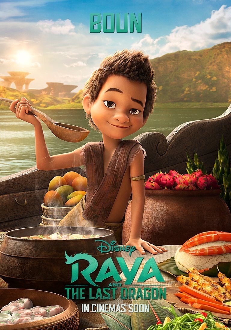 Boun Raya Raya and the Last Dragon Boun Poster by KingTChalla-Dynasty on DeviantArt
