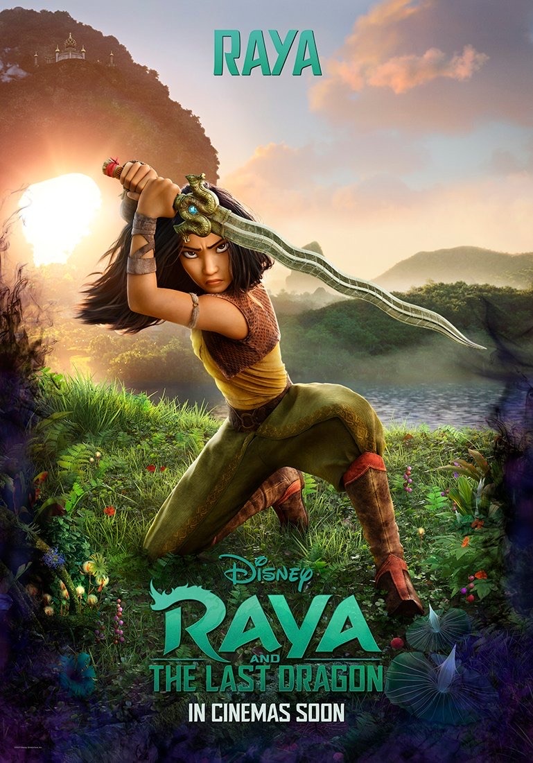 Raya and the Last Dragon Raya Poster by KingTChalla-Dynasty on DeviantArt