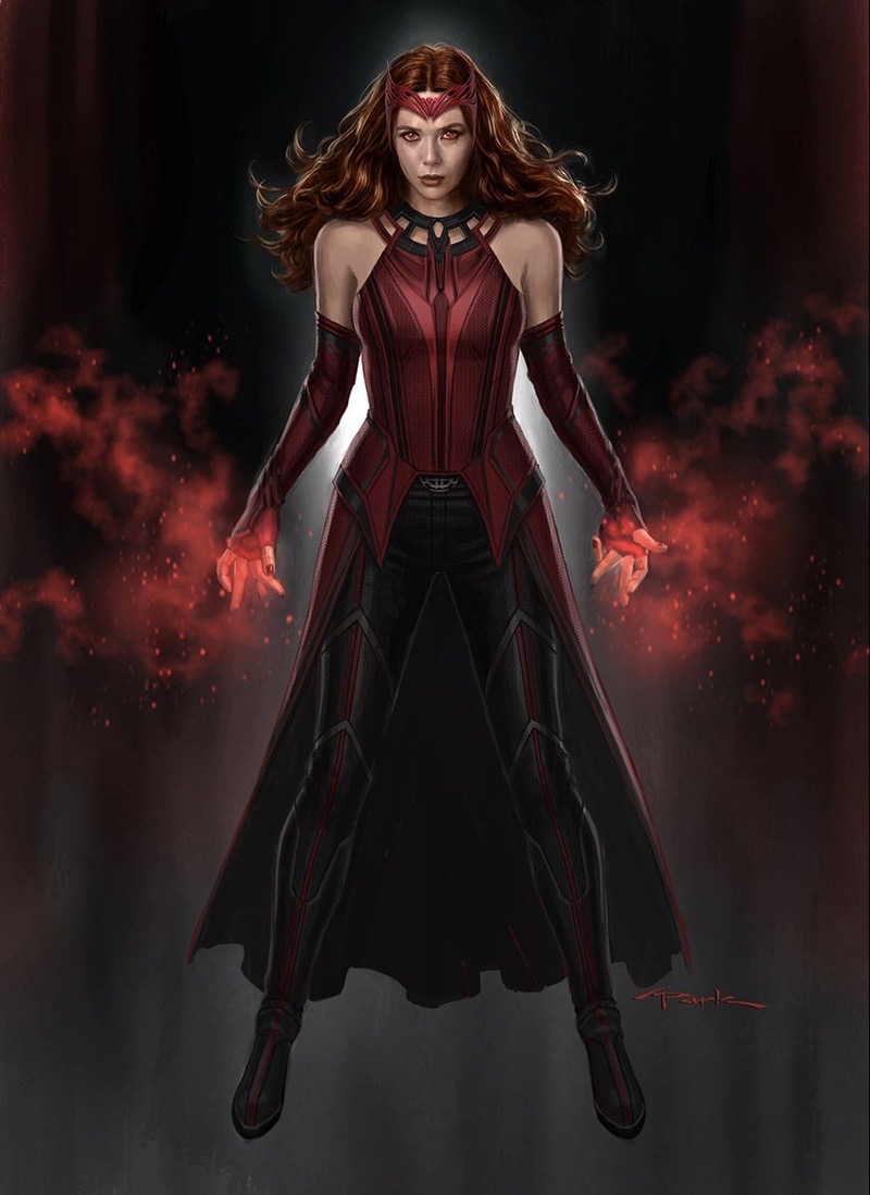 The Scarlet Witch by MizuriAU on DeviantArt