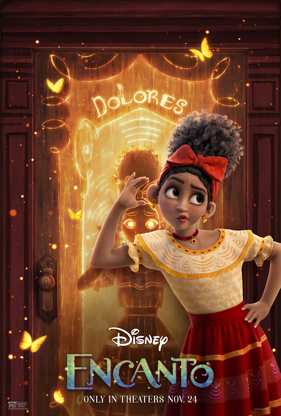 adorei interpretar a Dolores Madrigal ❤️ #Encanto #Disney
