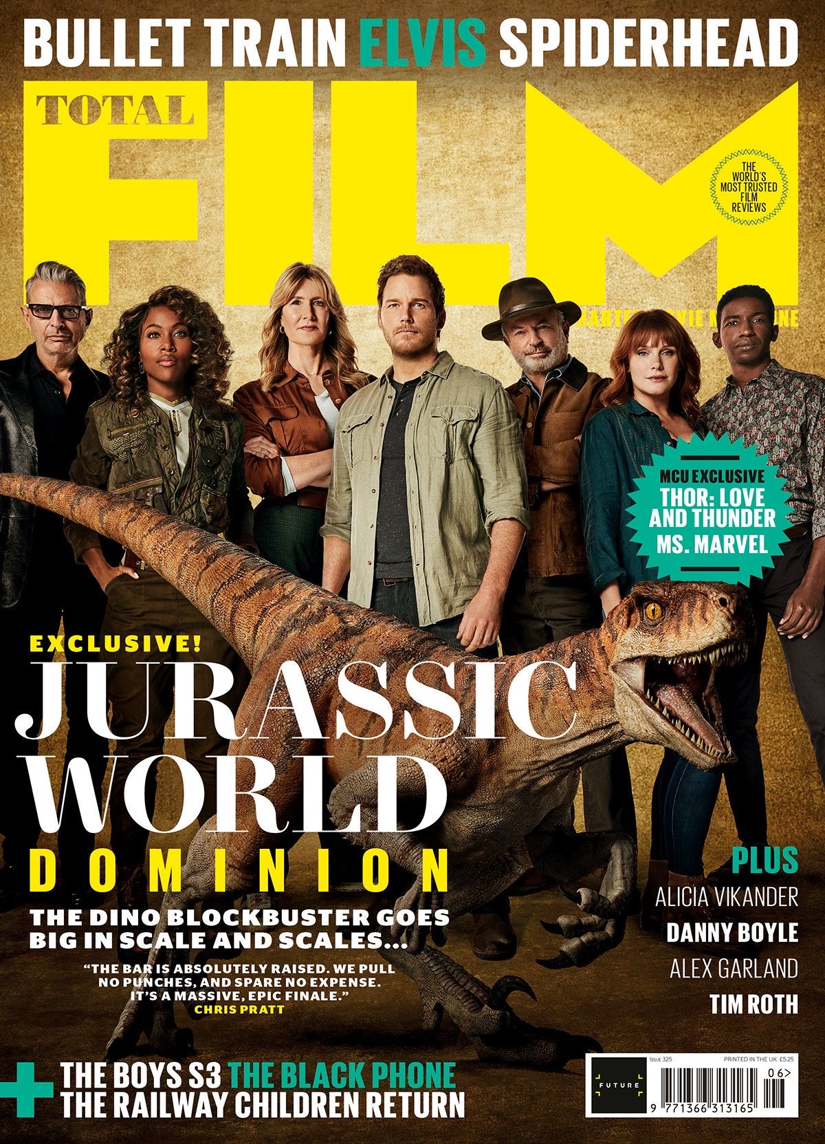 Jurassic World: Dominion TOTAL FILM magazine cover by KingTChalla ...