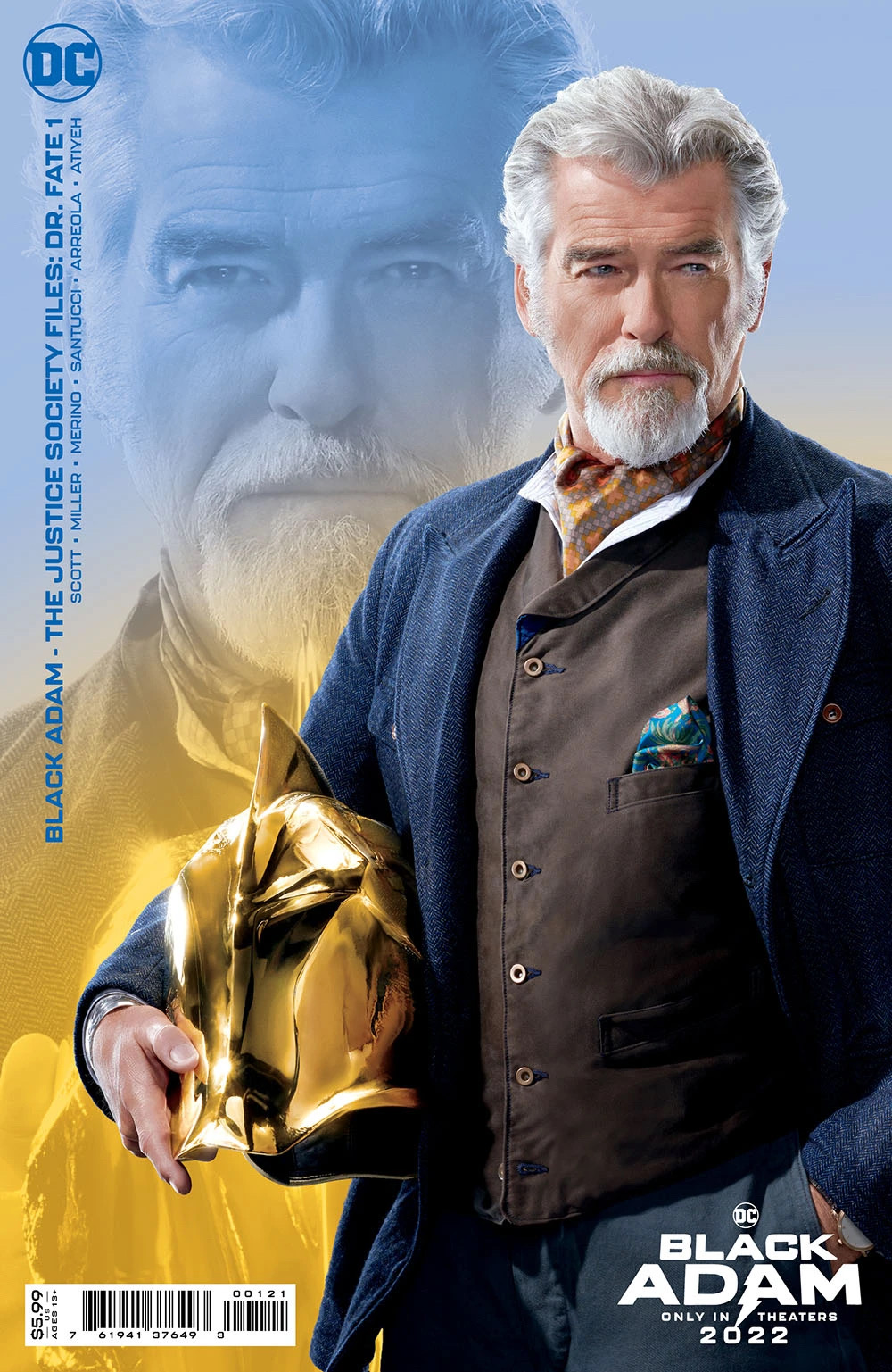 DiscussingFilm on X: First look at Pierce Brosnan as Dr. Fate in