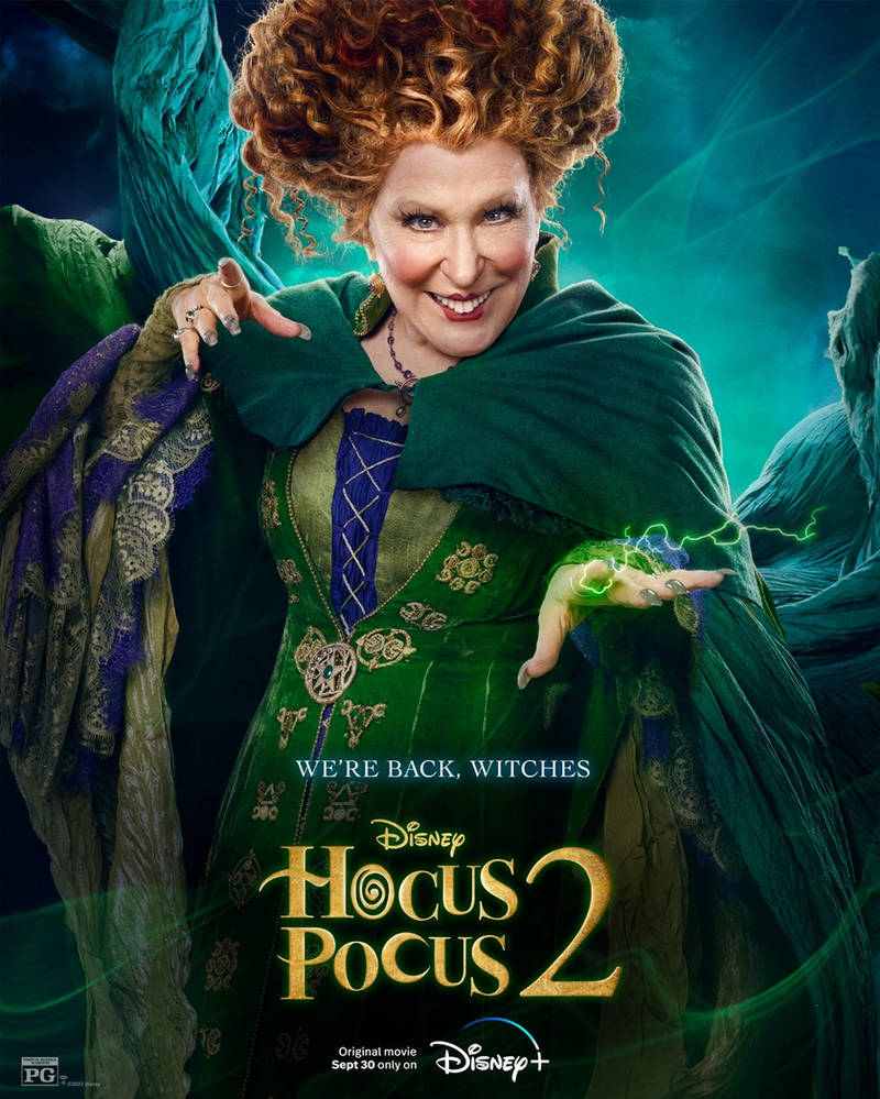 Simone Winifred Bette Midler as Winifred Winnie Sanderson by KingTChalla-Dynasty on ...