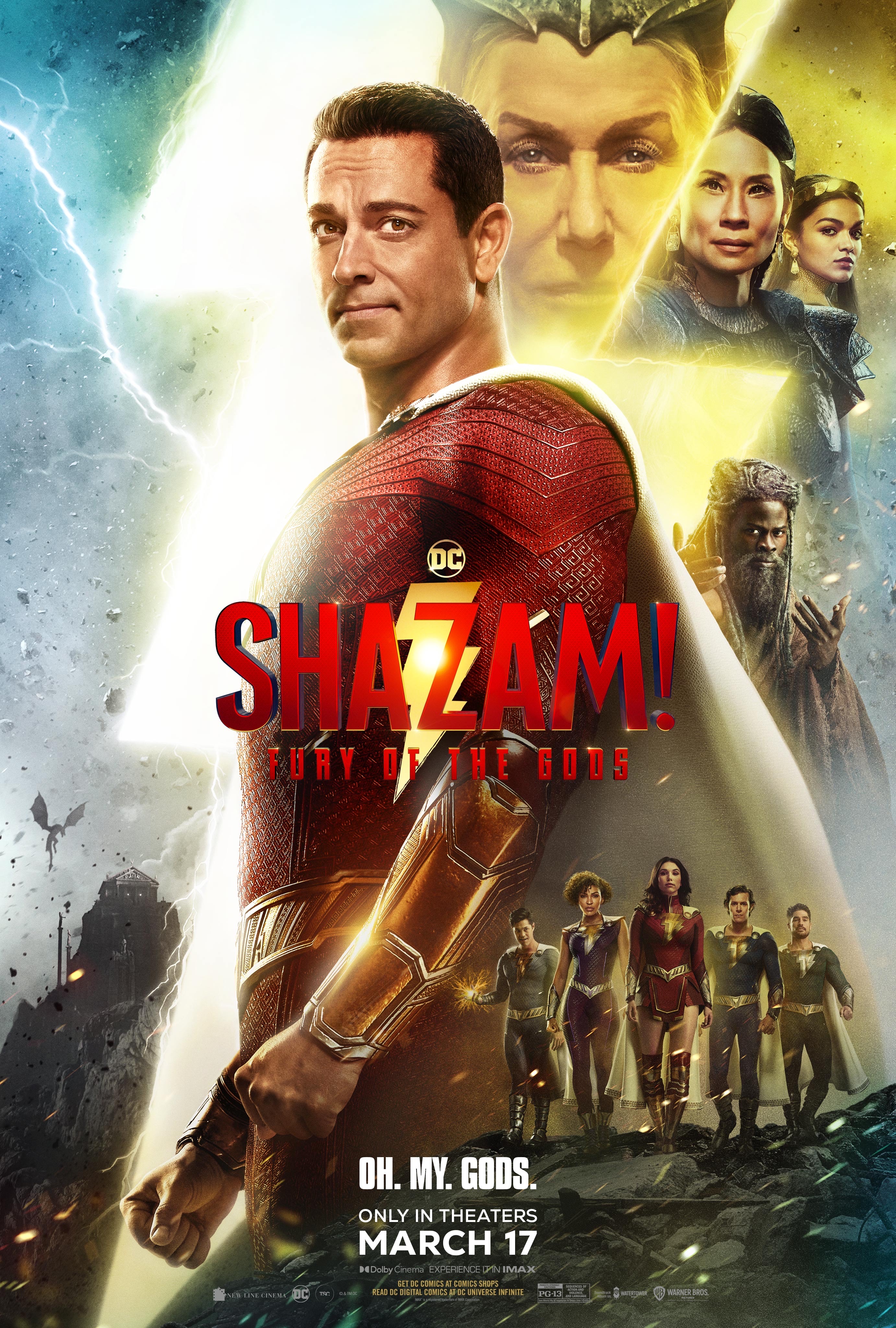 Shazam Fury Of The Gods Poster by AkiTheFull on DeviantArt