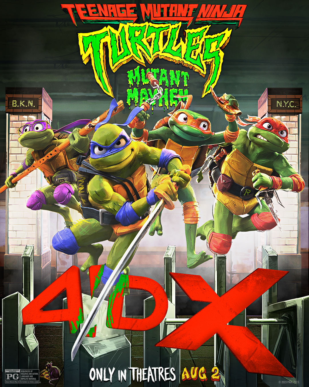 Teenage Mutant Ninja Turtles: Mutant Mayhem (2023) by AdrockHoward on  DeviantArt