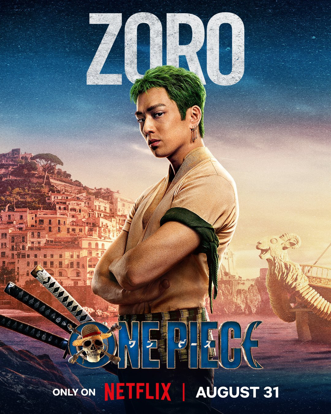 Mackenyu as Roronoa Zoro by KingTChalla-Dynasty on DeviantArt