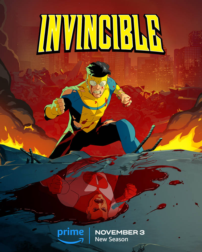 Invincible Season 2 Official Poster by KingTChalla-Dynasty on DeviantArt