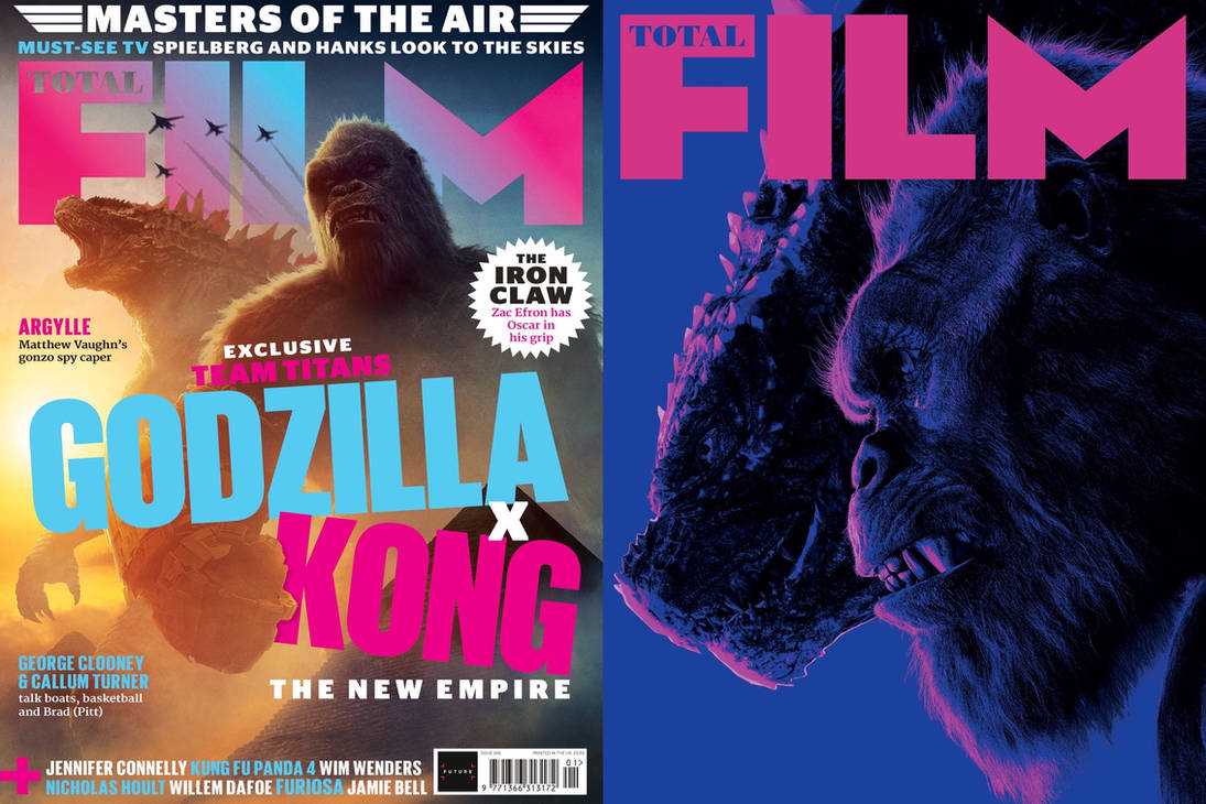 Godzilla x Kong: The New Empire TOTAL FILM cover by KingTChalla-Dynasty ...