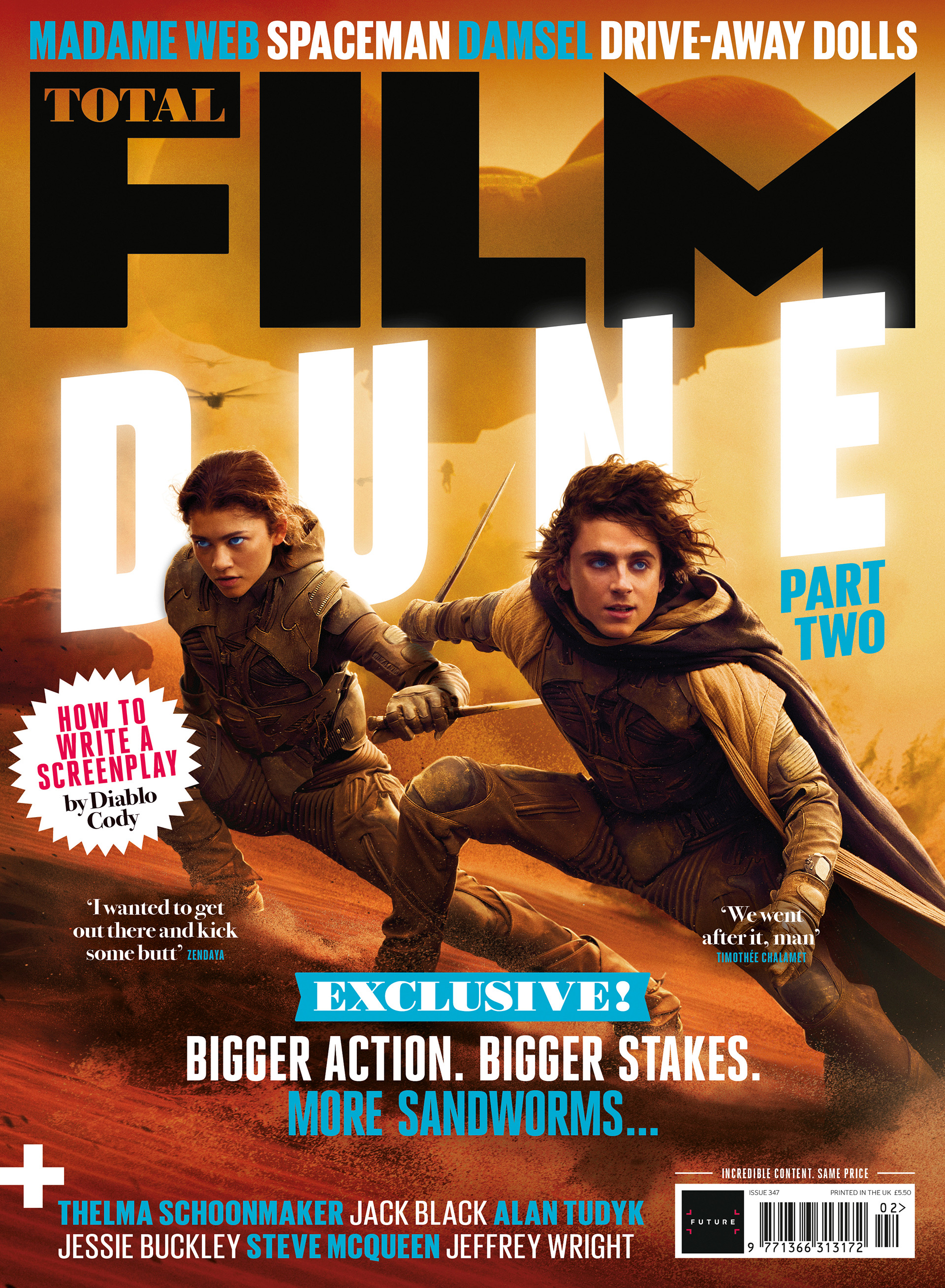 Dune: Part Two TOTAL FILM magazine cover by KingTChalla-Dynasty on ...