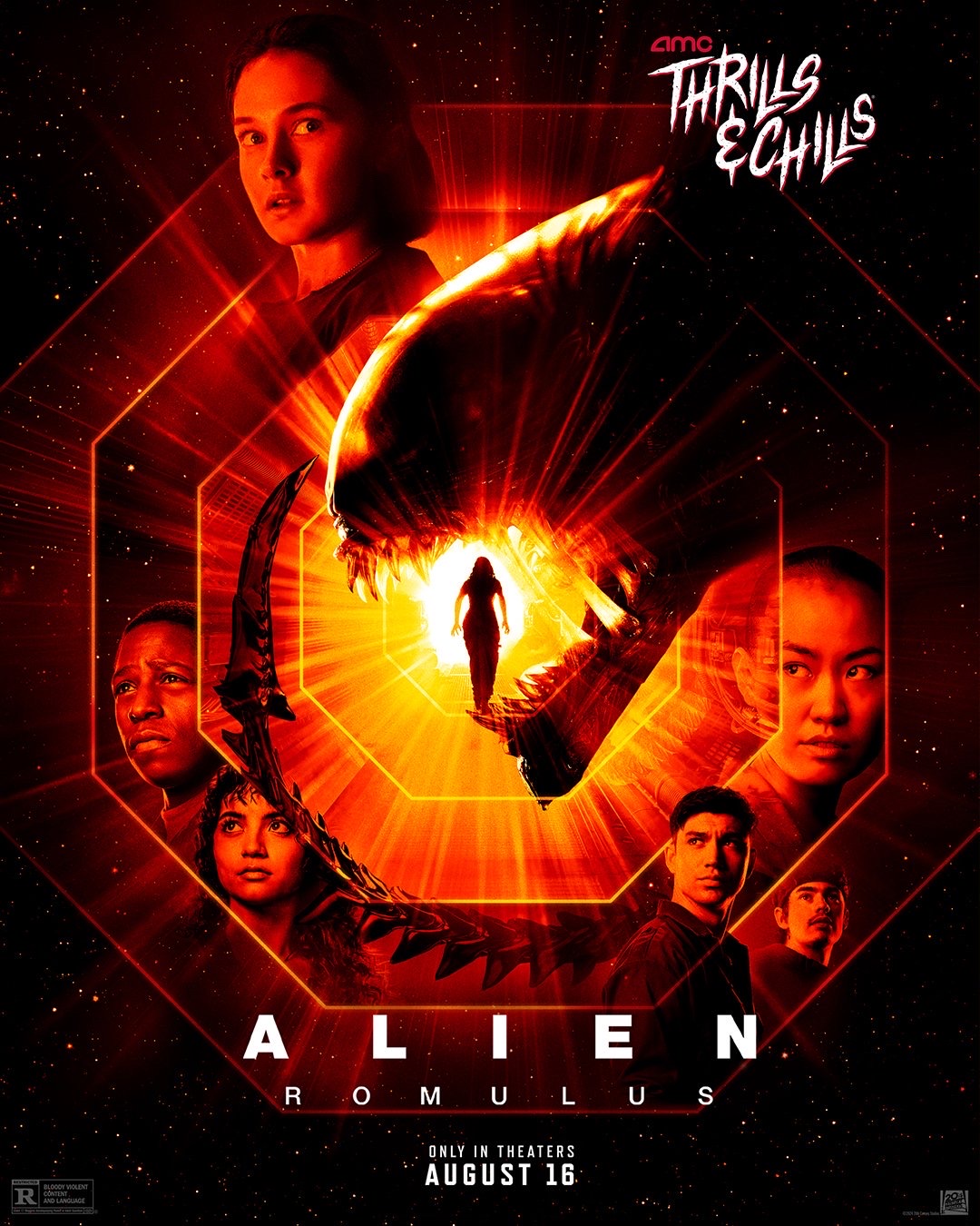 Alien: Romulus AMC Theater Poster by KingTChalla-Dynasty on DeviantArt