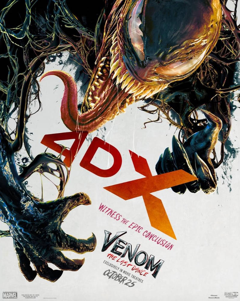4dx Poster Venom: The Last Dance 4DX Poster by KingTChalla-Dynasty on DeviantArt