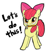 Applebloom Let's Do This