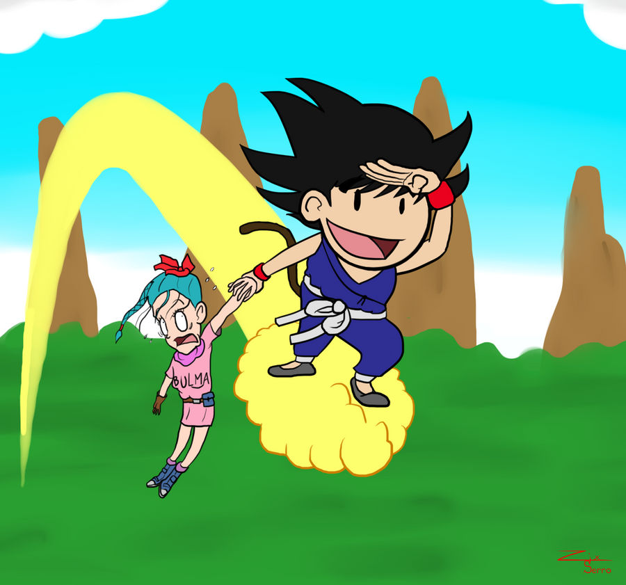 Goku And Bulma By Zixserro On Deviantart Goku And Bulma By Zixserro On Deviantart