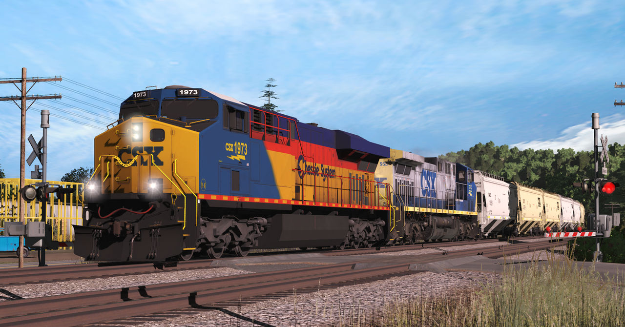 Trainz - CSX 1973 Chessie System Heritage Unit by TrainzRailfanGam1066 ...