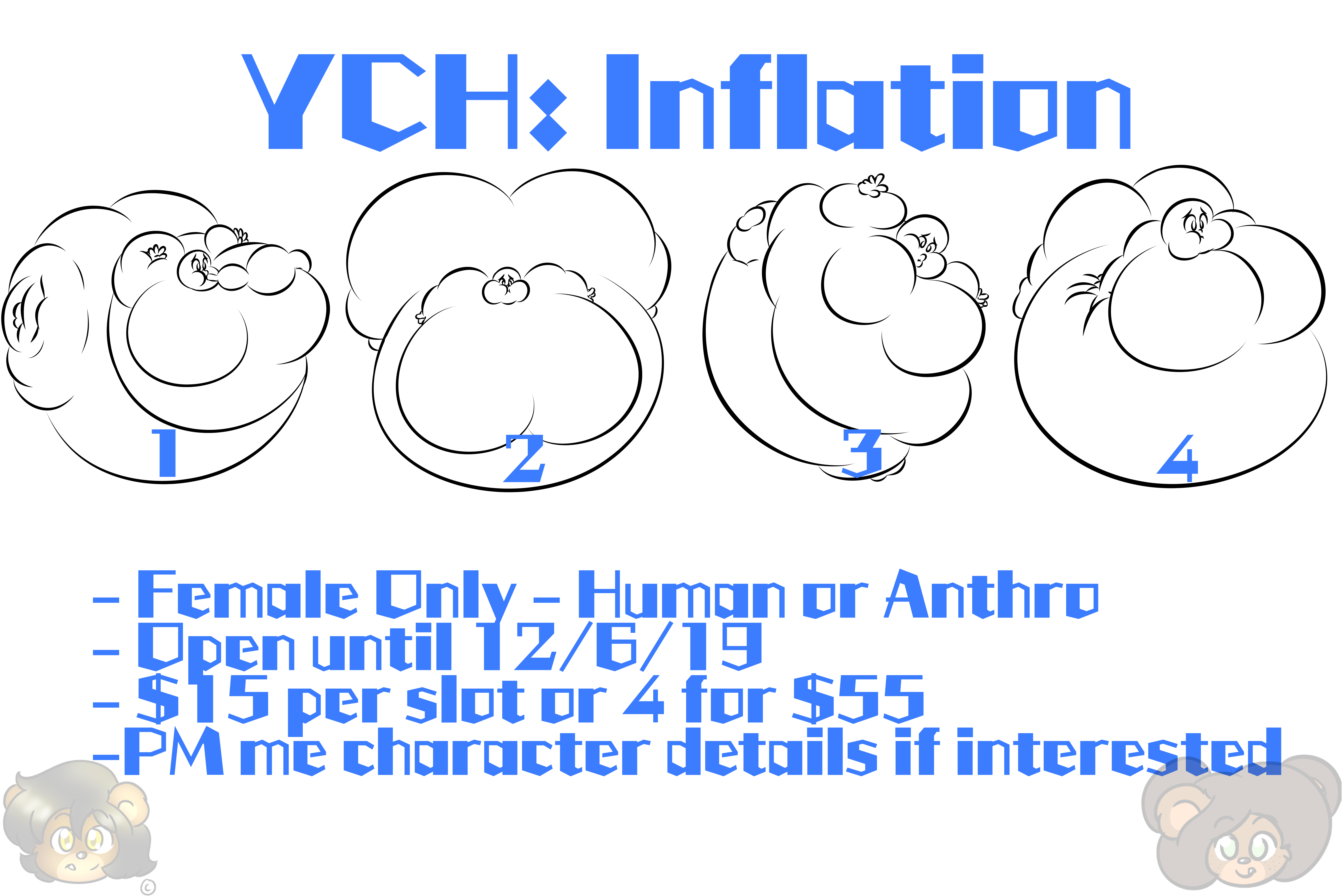 Ych Inflation Inflation YCH by BearBuddies on DeviantArt