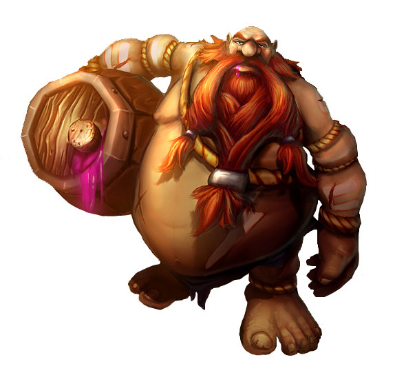 Gragas Render by TheDivineEagle on DeviantArt