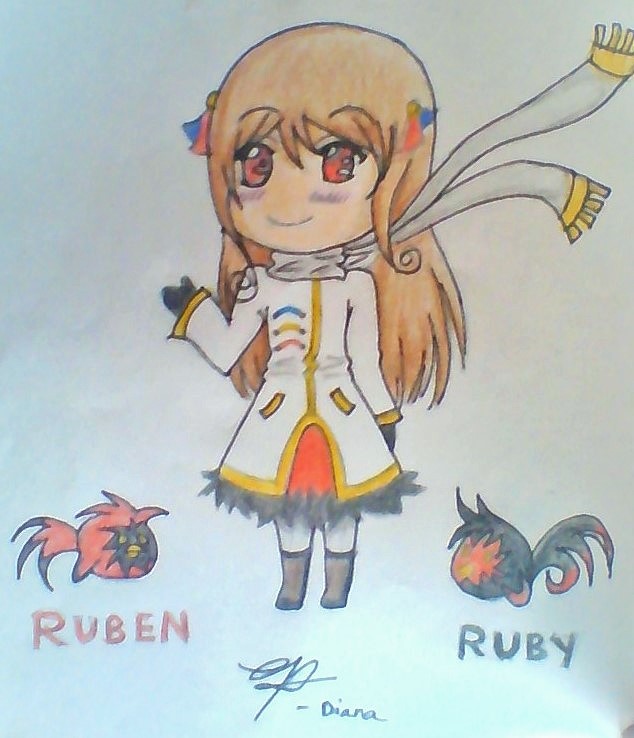 Hetalia OC- Andorra with Ruby and Ruben