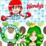 Wendy's and Starbucks - Request 1