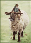 irish shepherd by tavaron