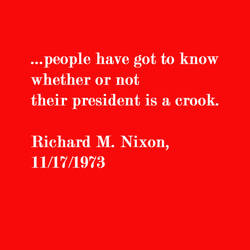 Nixon people have got to know