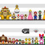 Super Mario Bros. Size Chart