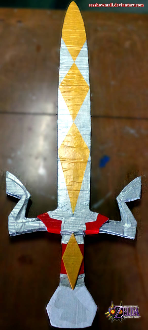 Majora's Mask: Gilded Sword by sesshowmall on DeviantArt