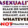 Asexuality: Nondiscriminatory Rejection