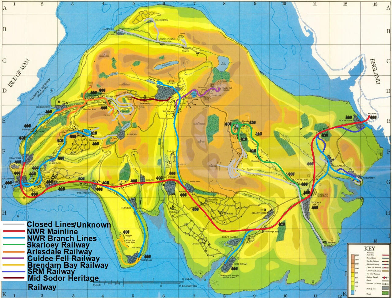 Sodor Railways by ElsbridgeStation on DeviantArt