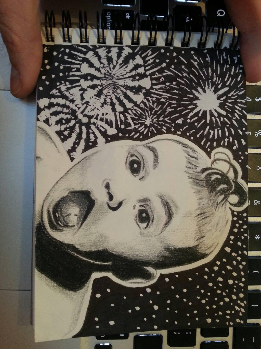 Scrapish Sketch Book 2: Bonfire Night Baby