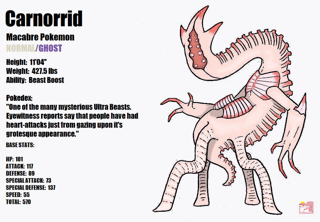 Wanted to make some scary pokemon/ ultra beast things, here's the result :)  : r/fakemon