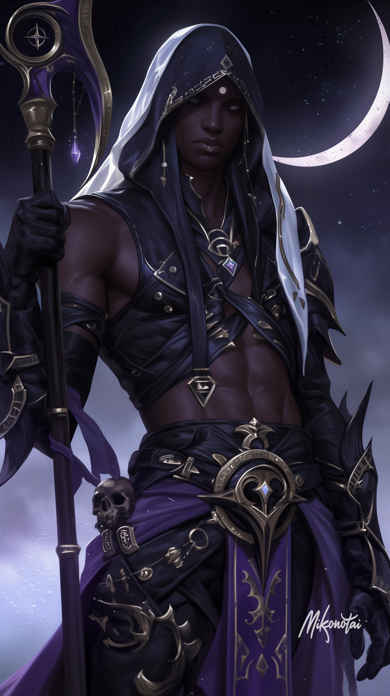 Azail Character Azrael by mikonotai on DeviantArt