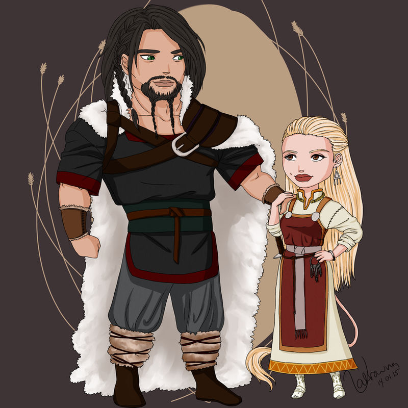 Viking Chibi Couple