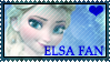 Queen Elsa Fan (Frozen) Stamp