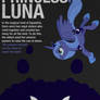 Luna Typography Poster