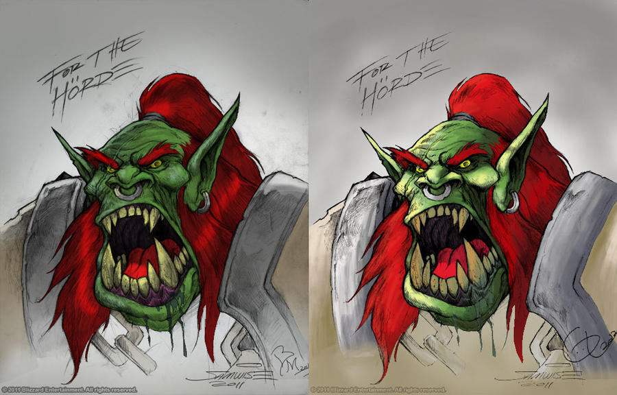 Orc Colours Orc_Color by GuilhermeMB on DeviantArt